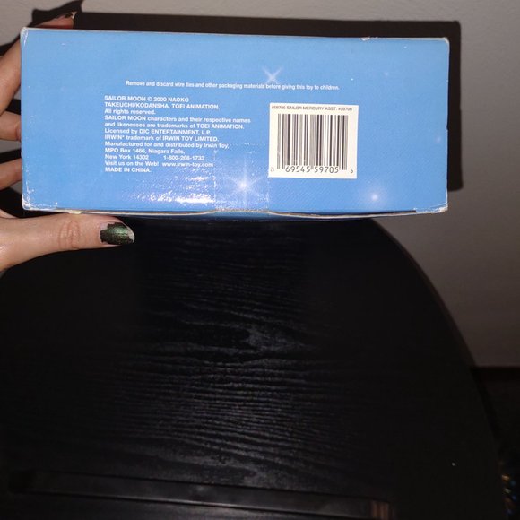 Sailor Mercury 17" Adventure Doll from 2000 Licensed by DiC Entertainment NIB - Picture 10 of 11